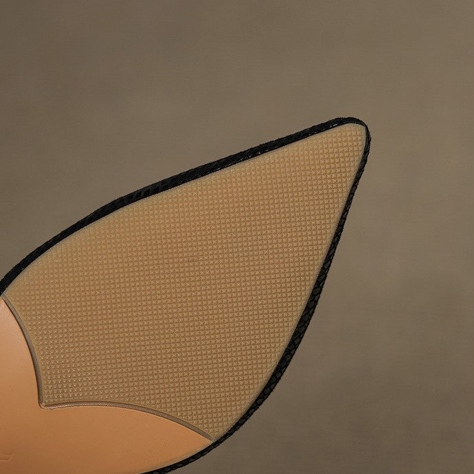 Céliane | Zapatos de salón con talón abierto y punta afilada