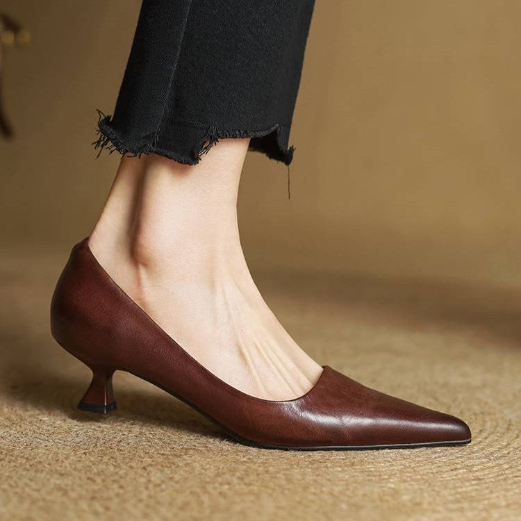 Serane | Tacones de cuero