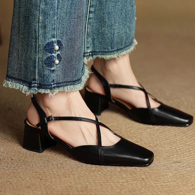 Valenne | Tacones de cuero
