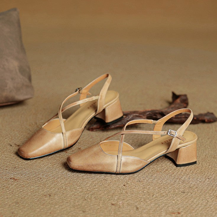 Valenne | Tacones de cuero