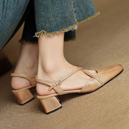 Valenne | Tacones de cuero