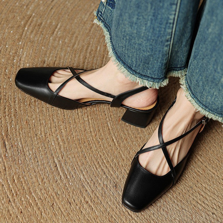 Valenne | Tacones de cuero