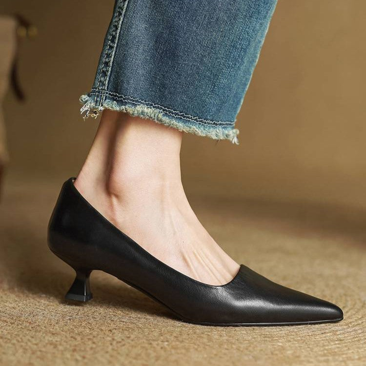 Serane | Tacones de cuero