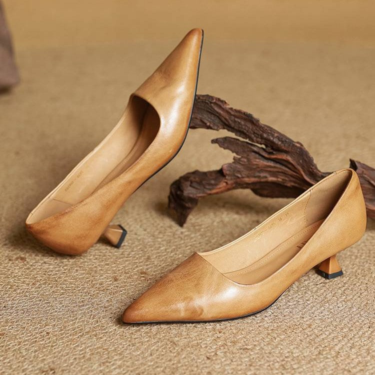 Serane | Tacones de cuero