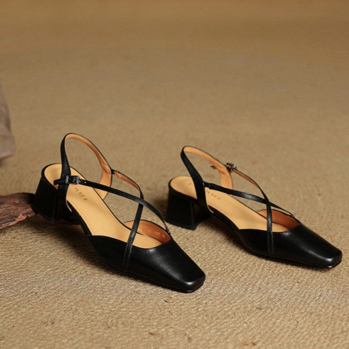 Valenne | Tacones de cuero