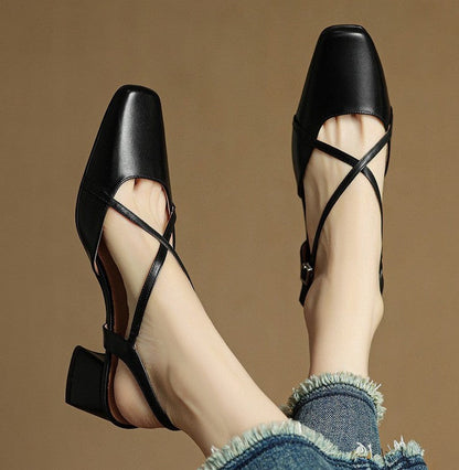 Valenne | Tacones de cuero