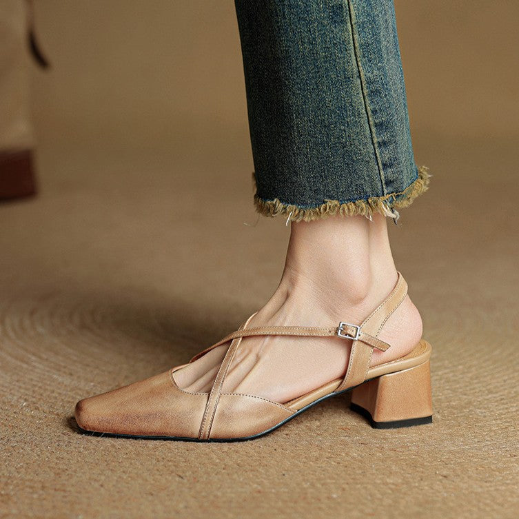 Valenne | Tacones de cuero