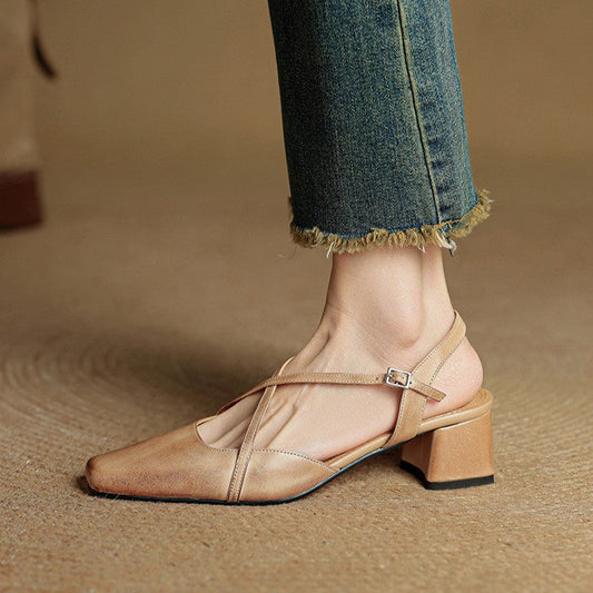 Valenne | Tacones de cuero