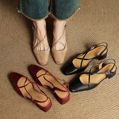 Valenne | Tacones de cuero