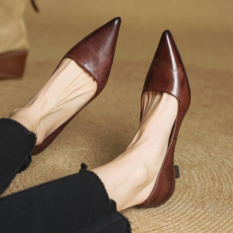 Serane | Tacones de cuero