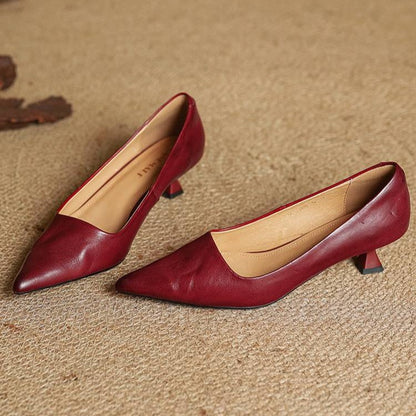 Serane | Tacones de cuero