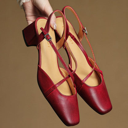 Valenne | Tacones de cuero