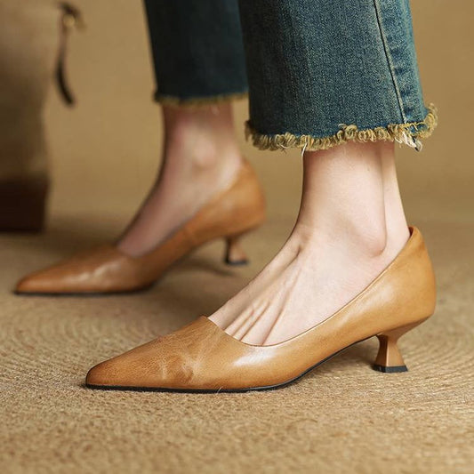 Serane | Tacones de cuero