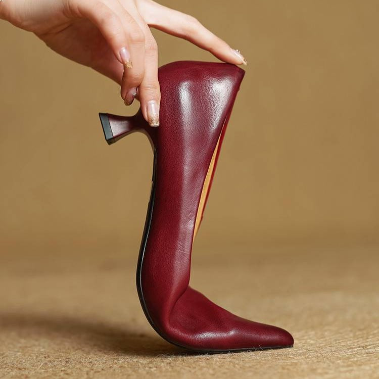 Serane | Tacones de cuero