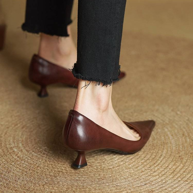 Serane | Tacones de cuero