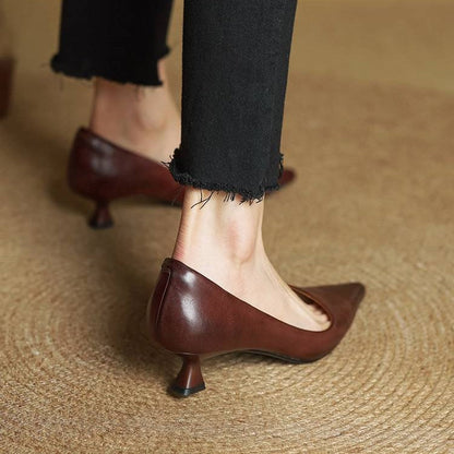 Serane | Tacones de cuero