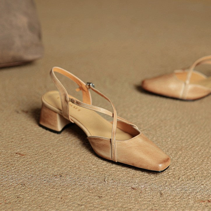 Valenne | Tacones de cuero
