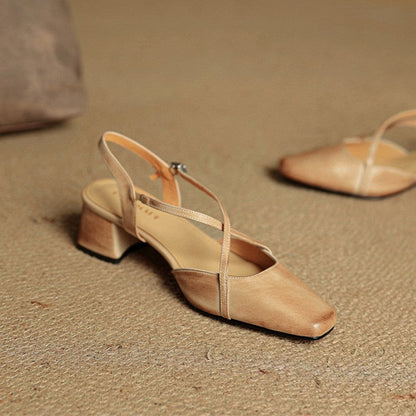 Valenne | Tacones de cuero