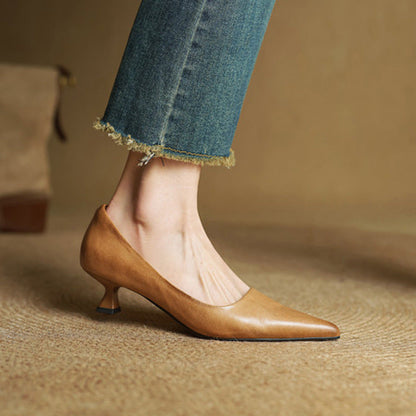 Serane | Tacones de cuero
