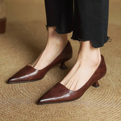 Serane | Tacones de cuero