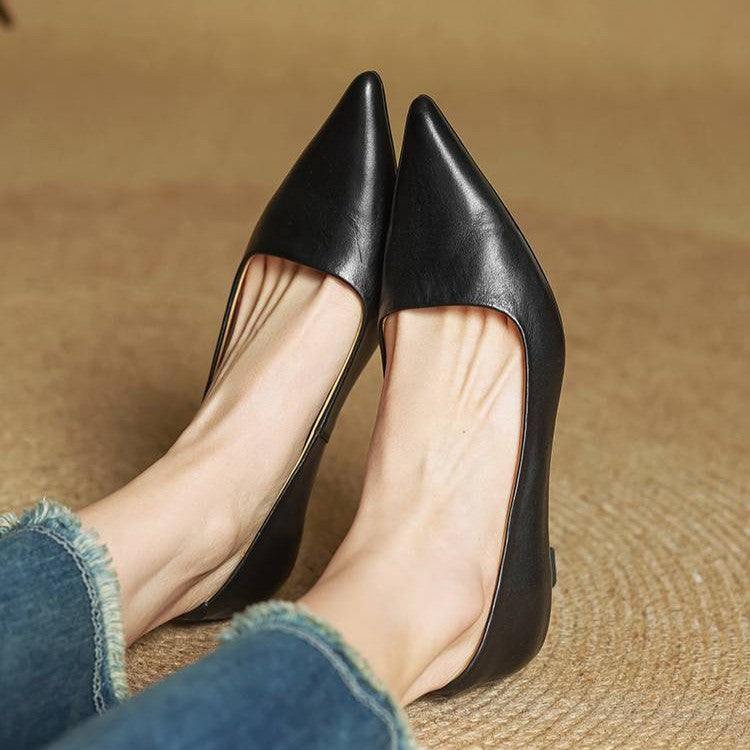 Serane | Tacones de cuero