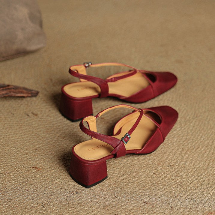 Valenne | Tacones de cuero