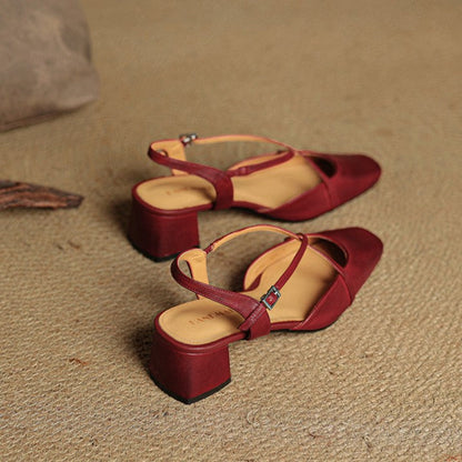 Valenne | Tacones de cuero