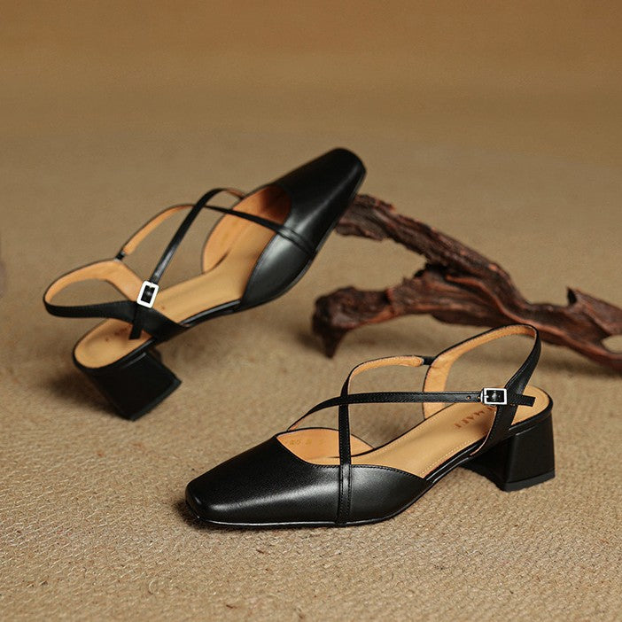 Valenne | Tacones de cuero