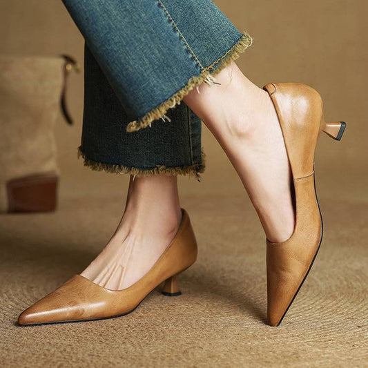 Serane | Tacones de cuero
