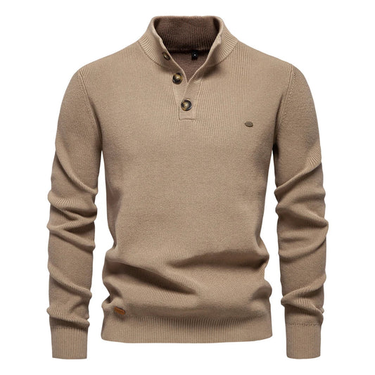 Konrad | Elegante jersey de hombre con diseño de botones